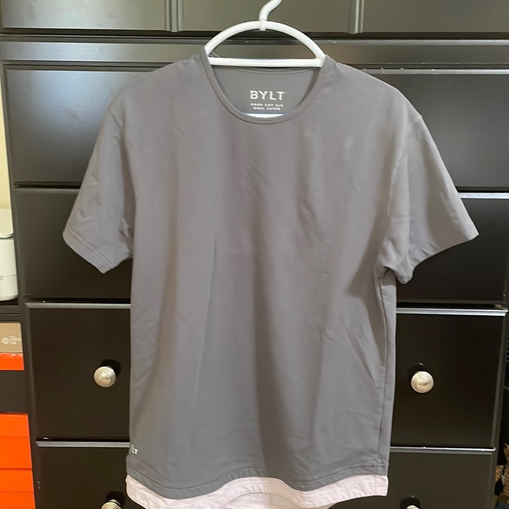 BYLT Drop Cut S/S Dual Lux Tee - Medium